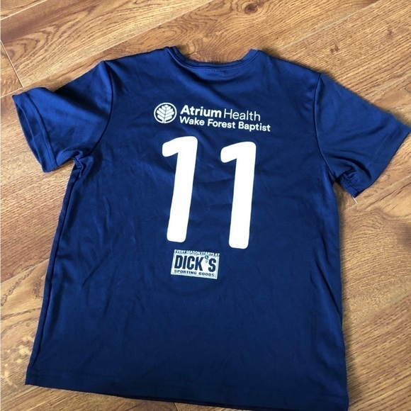 The YMCA Athletic short sleeve top in size S - Picture 2 of 2